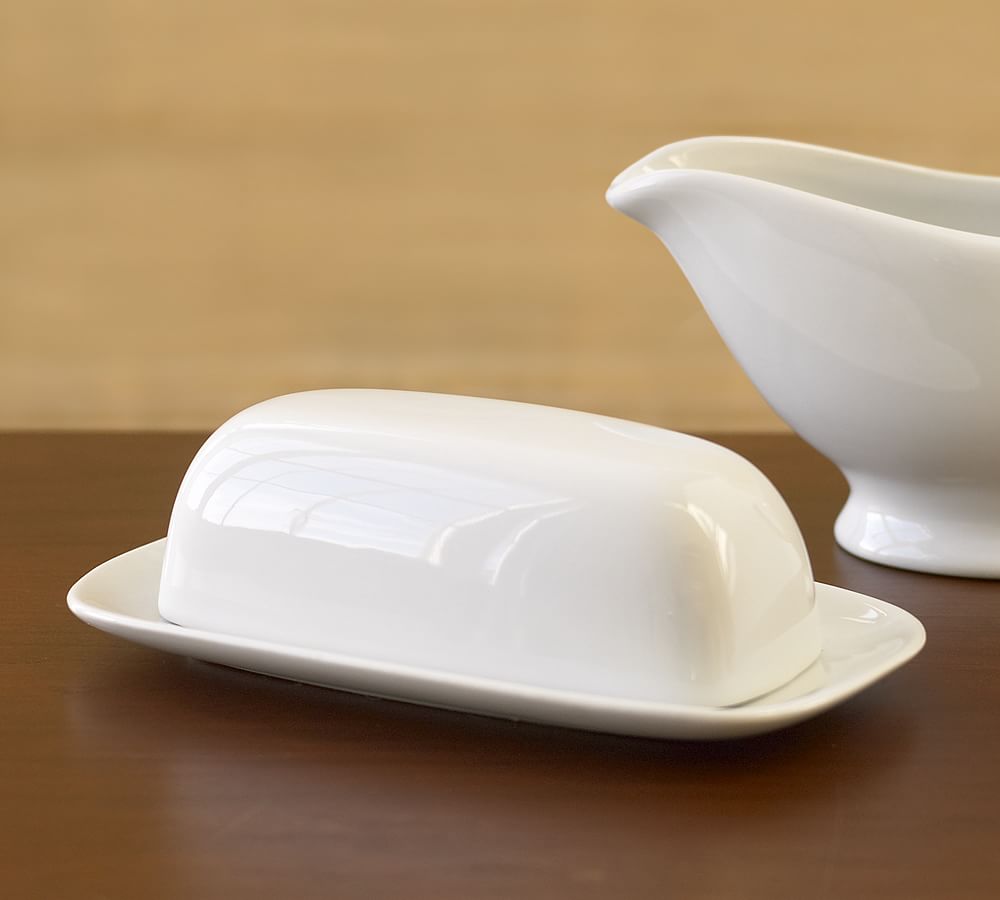 Great White Butter Dish