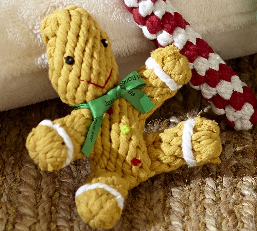 Jax & Bones Gingerbread Good Karma Rope Toys&#8482;