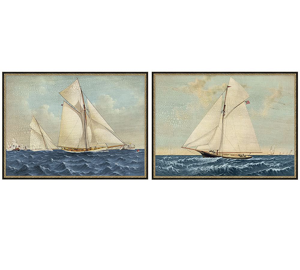 Antique Yachts Canvas