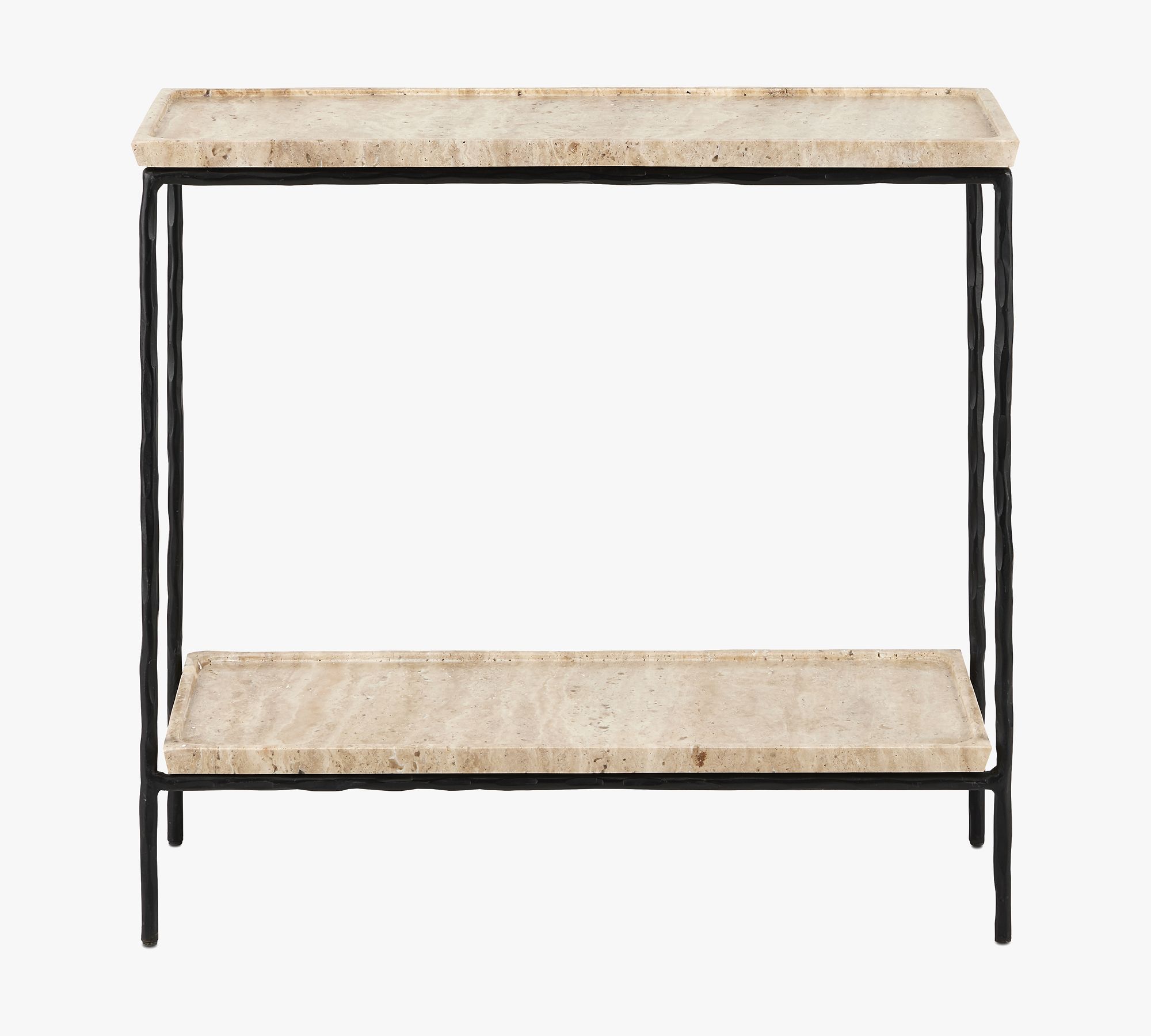 Tate Rectangular Marble Side Table (24")