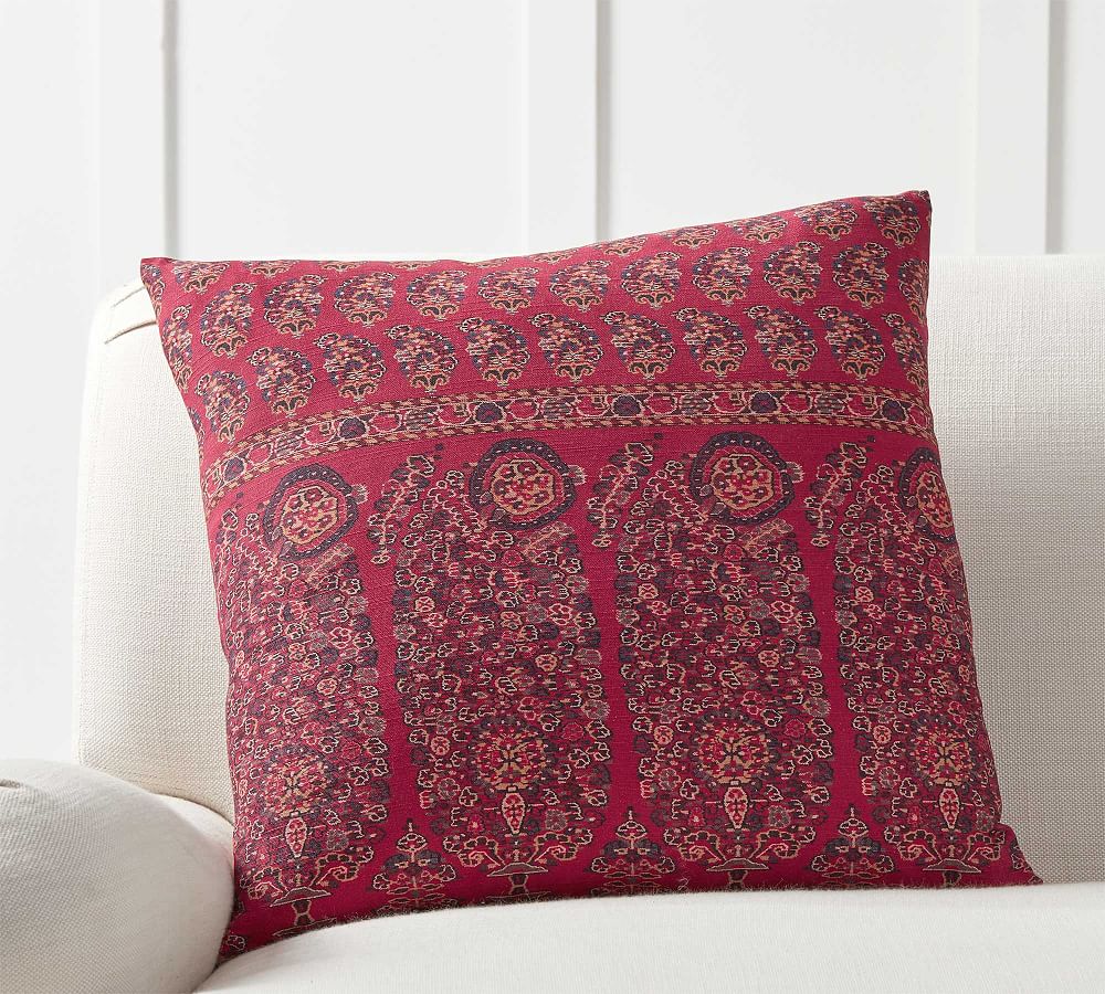 Quilo Paisley Print Pillow Cover