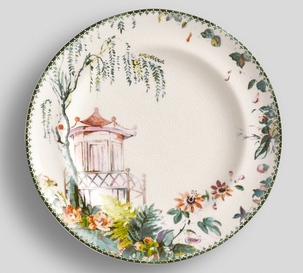 Chinoiserie Salad Plate, Set of 4