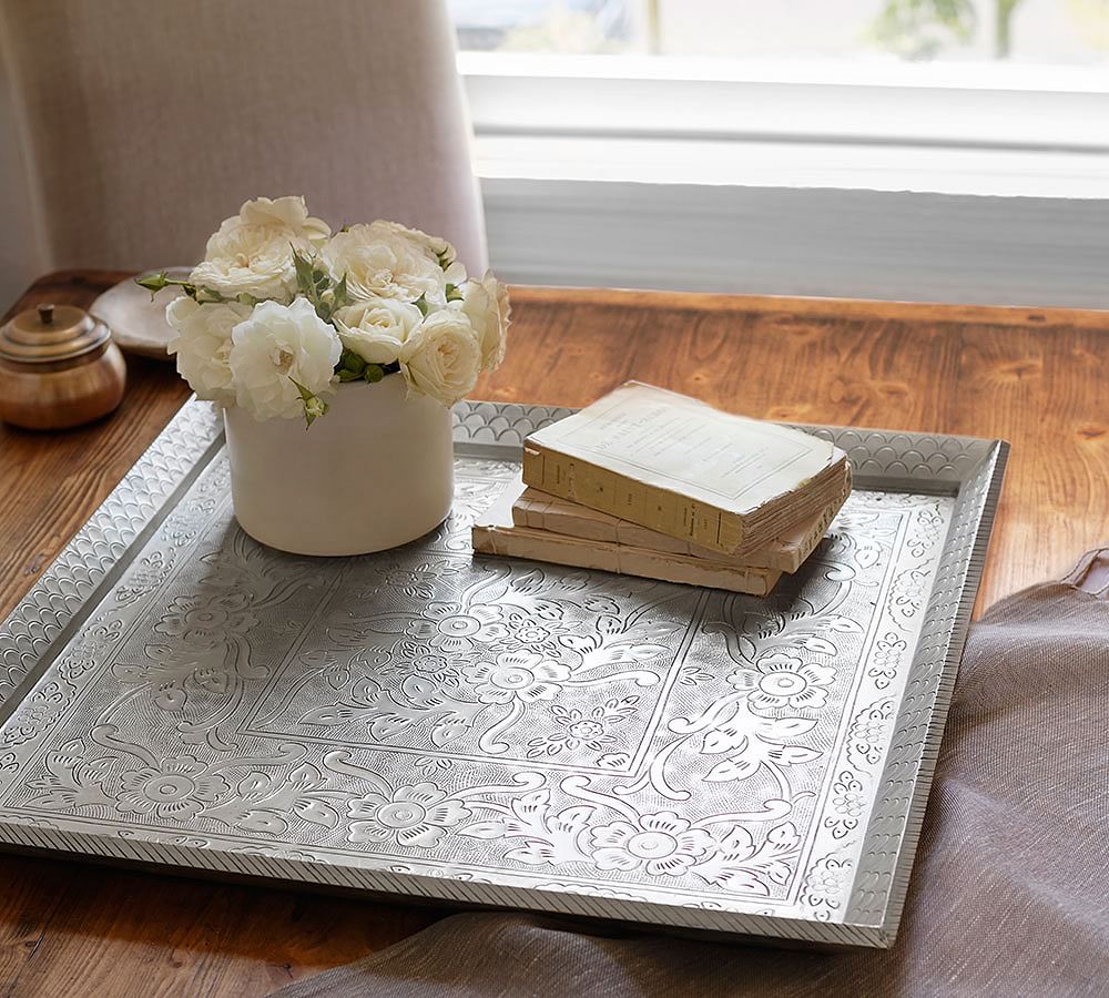Oversized Clad Metal Tray