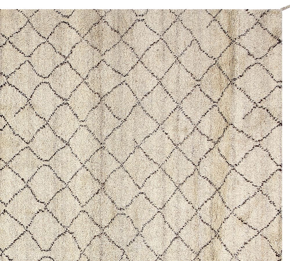 Marlowe Hand-Knotted Rug Swatch - Neutral