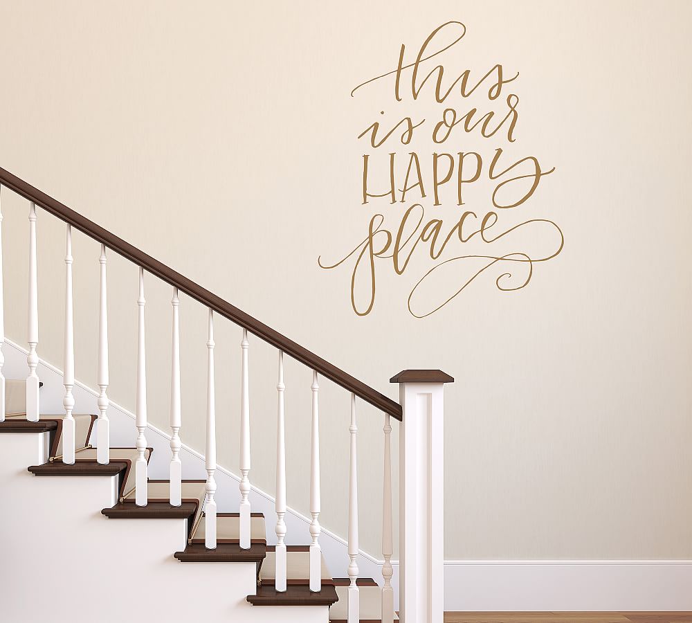 This Is Our Happy Place Removable Wall Decal