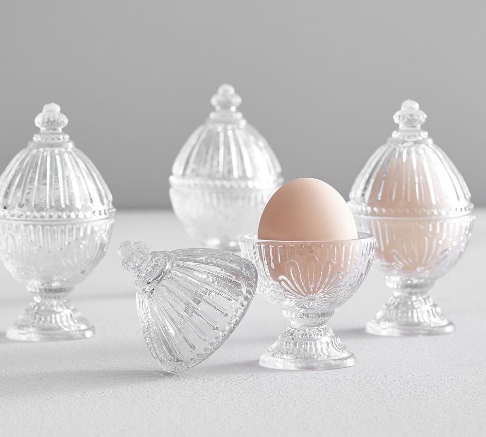 Pressed Glass Egg Cup