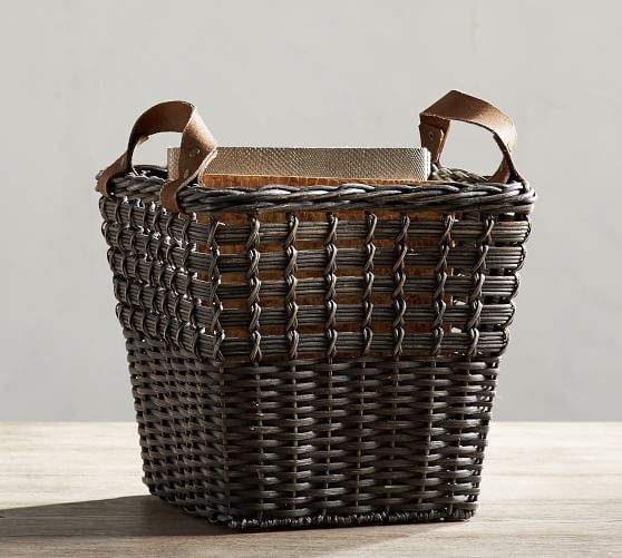 Aster Woven Utility Storage Basket Pottery Barn