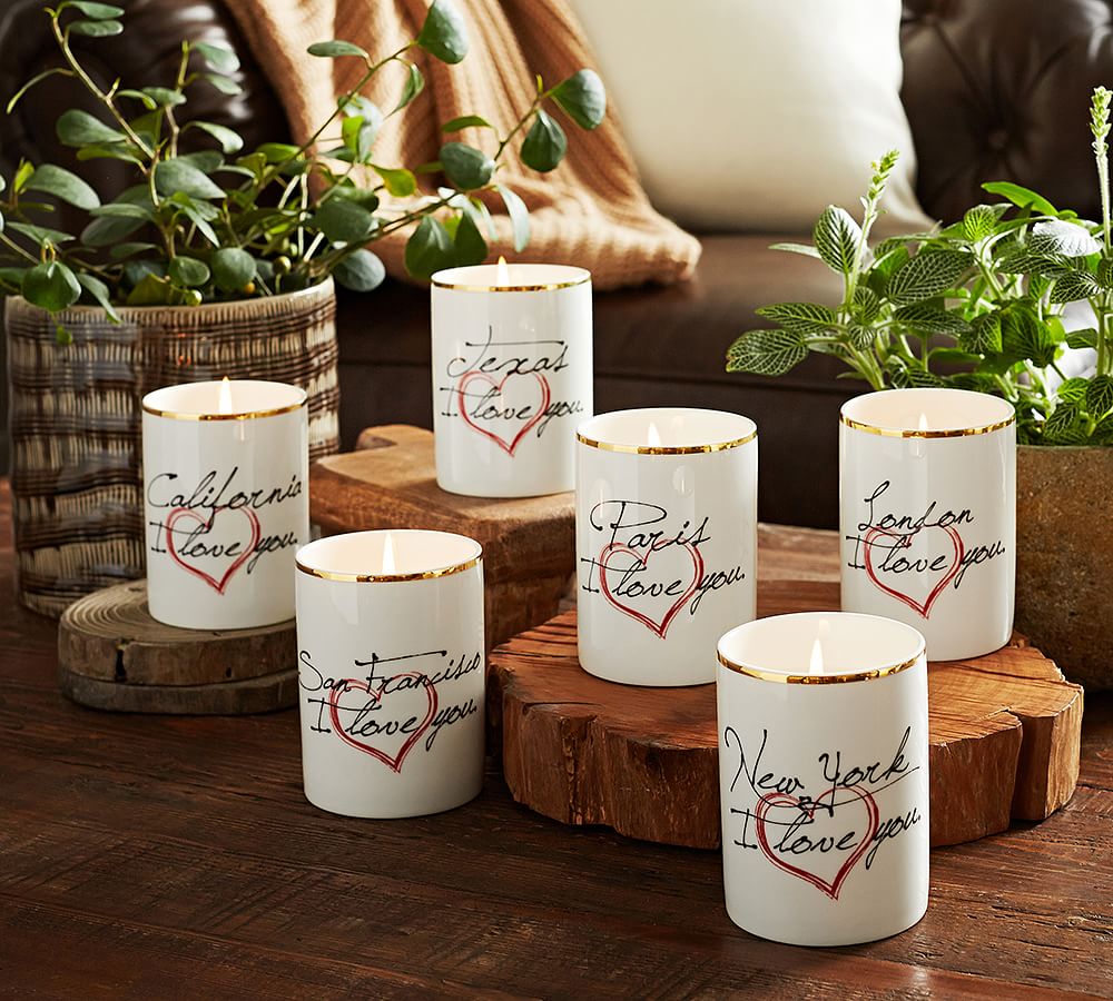 City &amp; State Scented Candle Pot