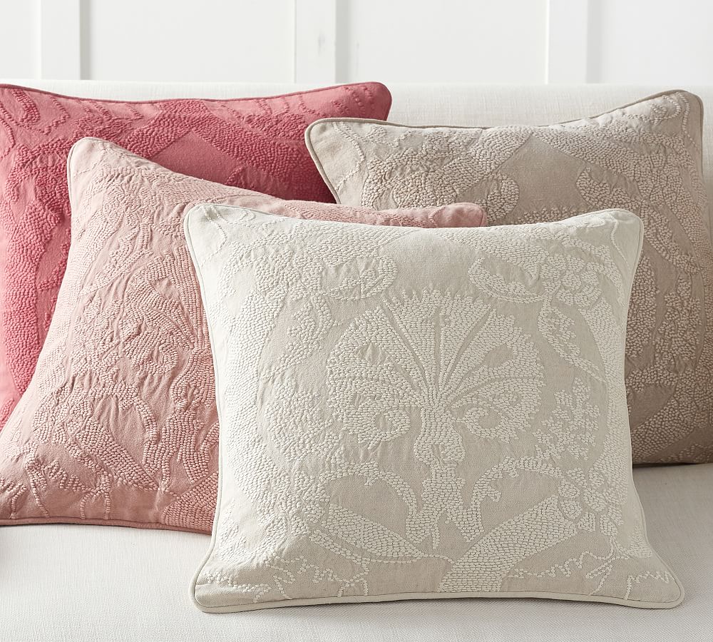 Halima Embroidered Pillow Cover