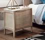 Dolores Cane Cabinet Nightstand (20&quot;)