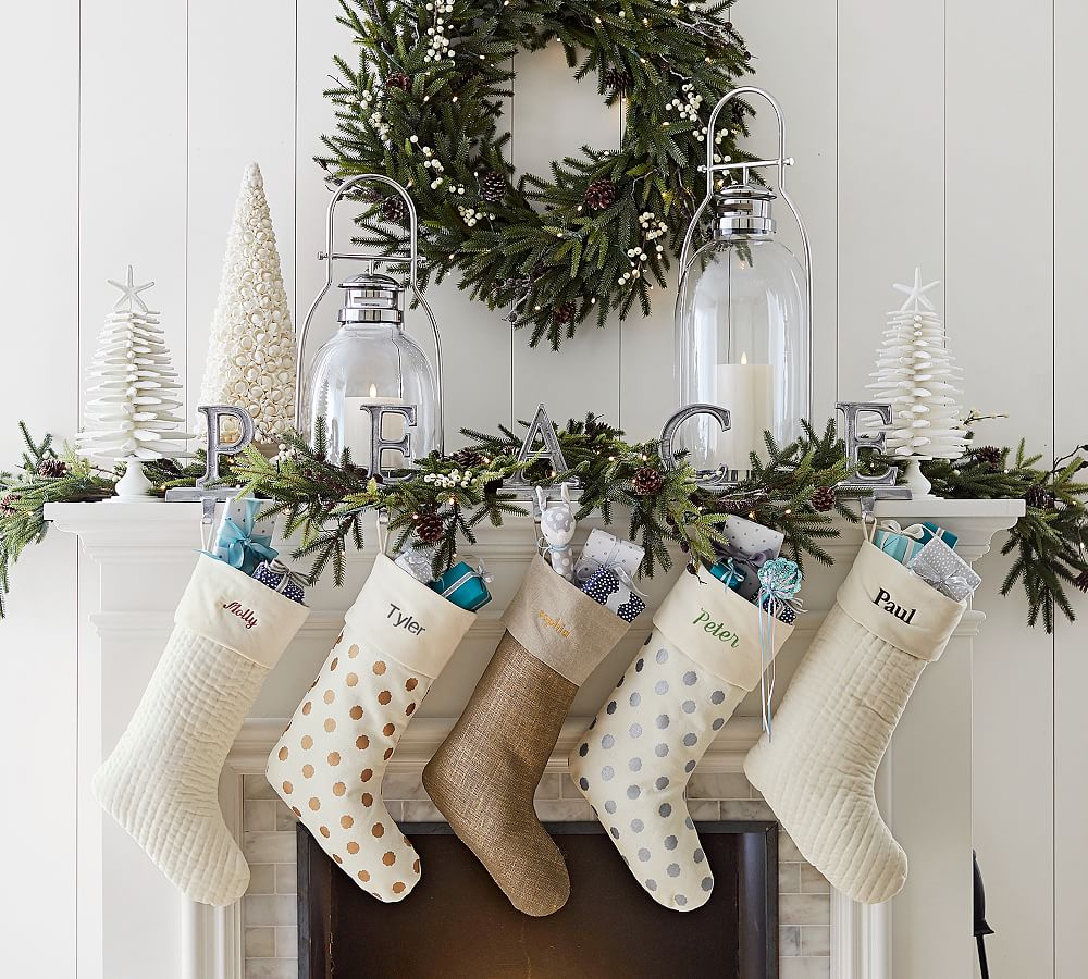 Pottery barn deals stockings