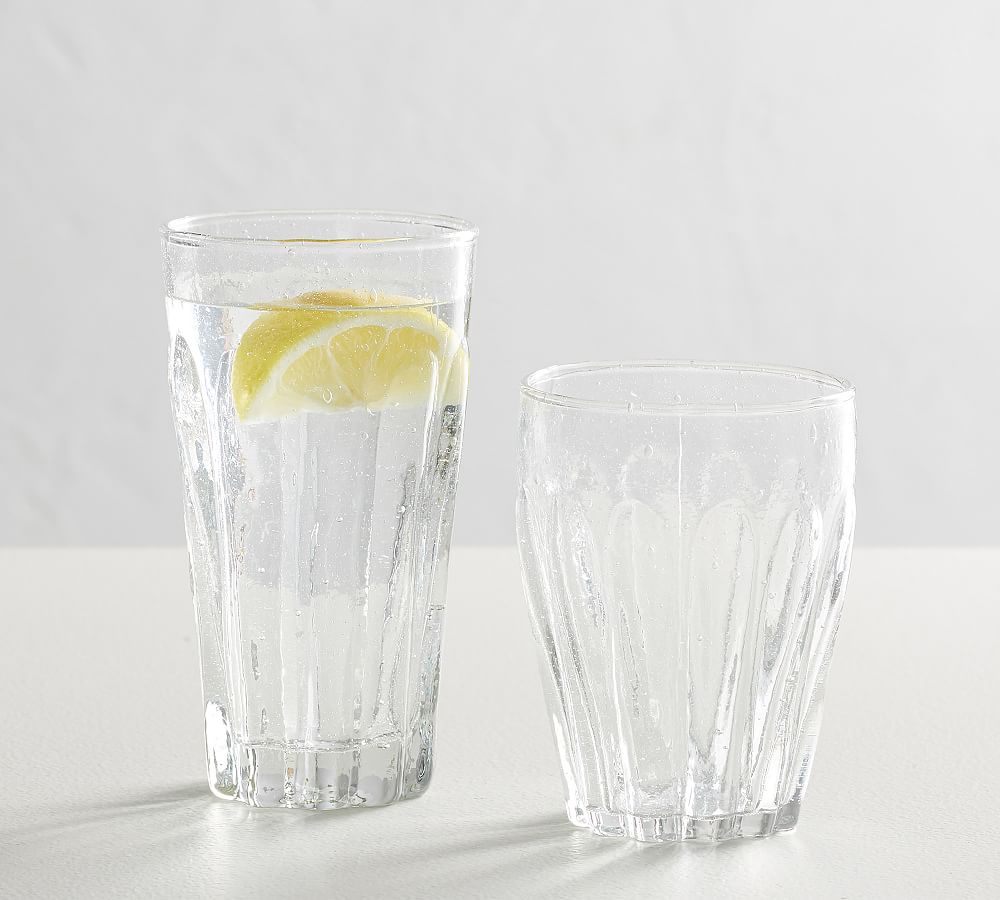 Bubble Recycled Drinking Glasses Pottery Barn