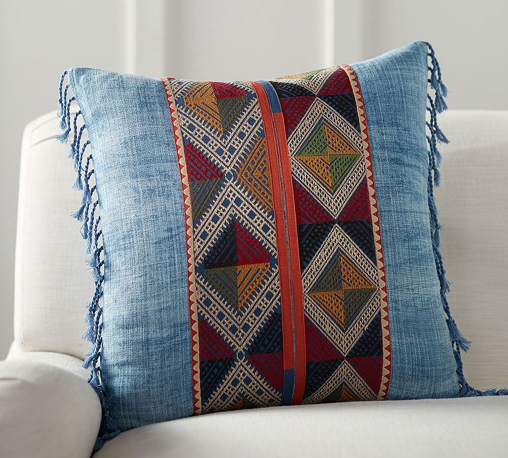 Amaria Embroidered Pillow Cover