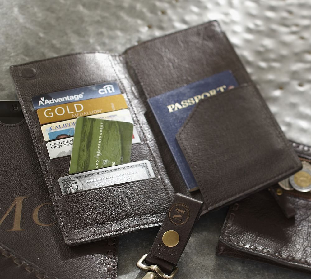 Rio Leather Passport Wallet