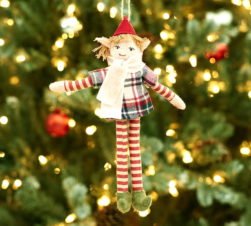 Jolly the Long Leg Elf Ornament