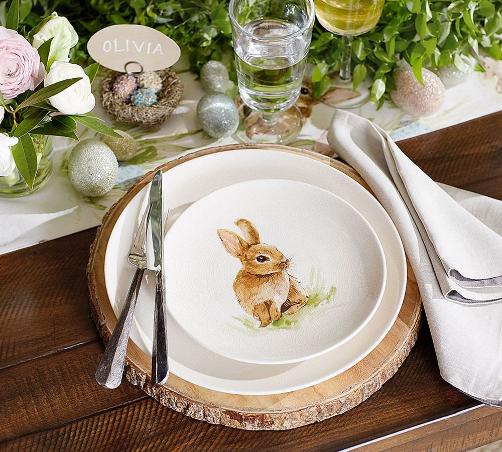 Easter plates 2025 pottery barn