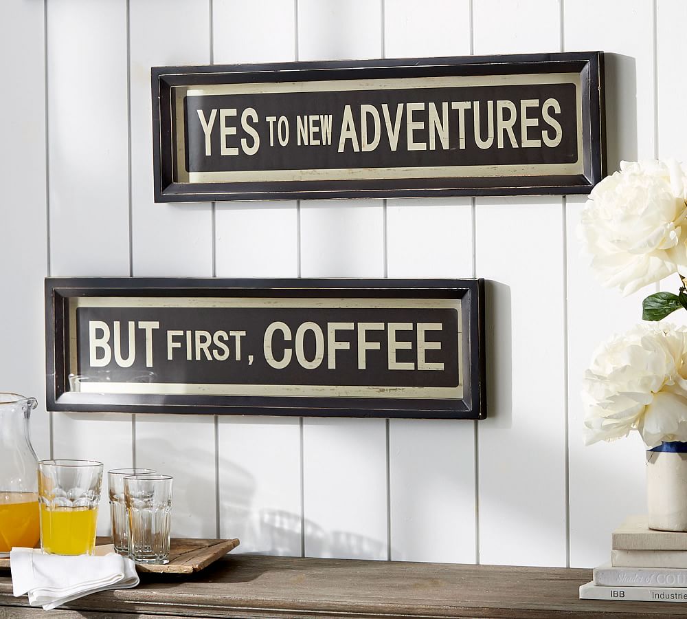 Fir Wood Vintage Quote Sign