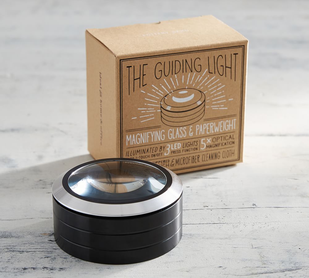 The Guiding Light Magnifying Glass &amp; Paperweight