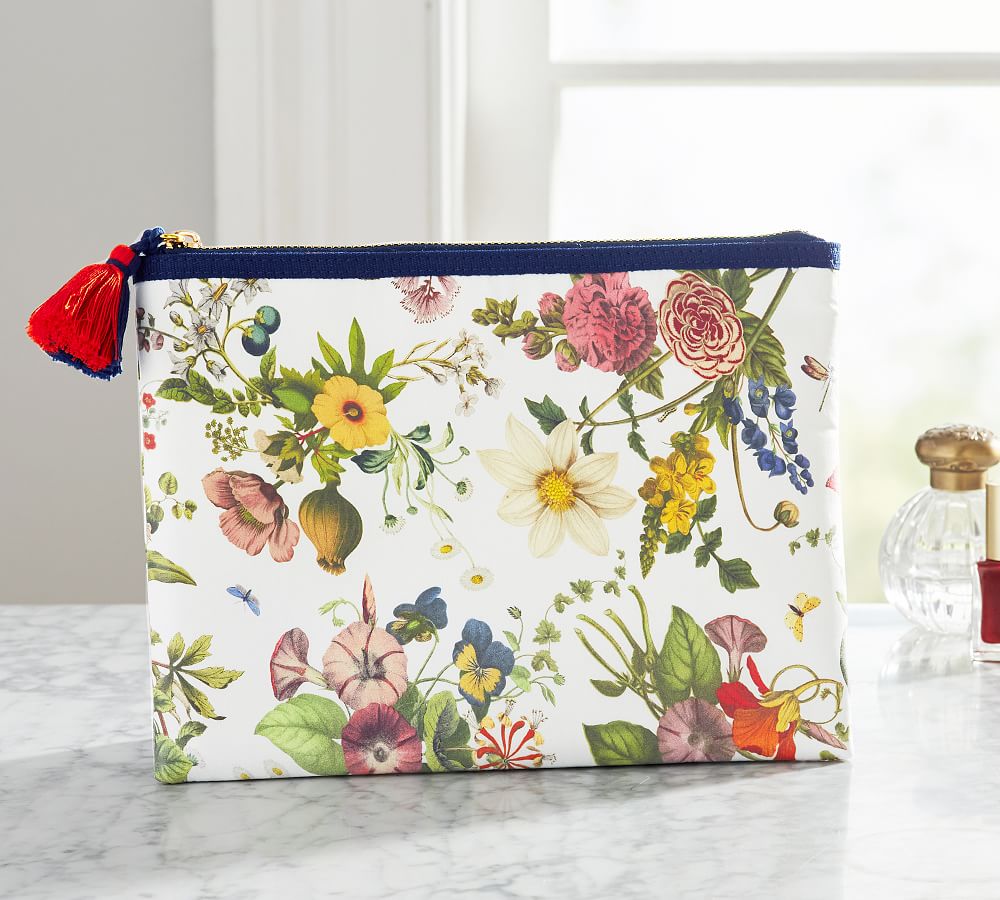 Tami Floral Print Cosmetic Pouch