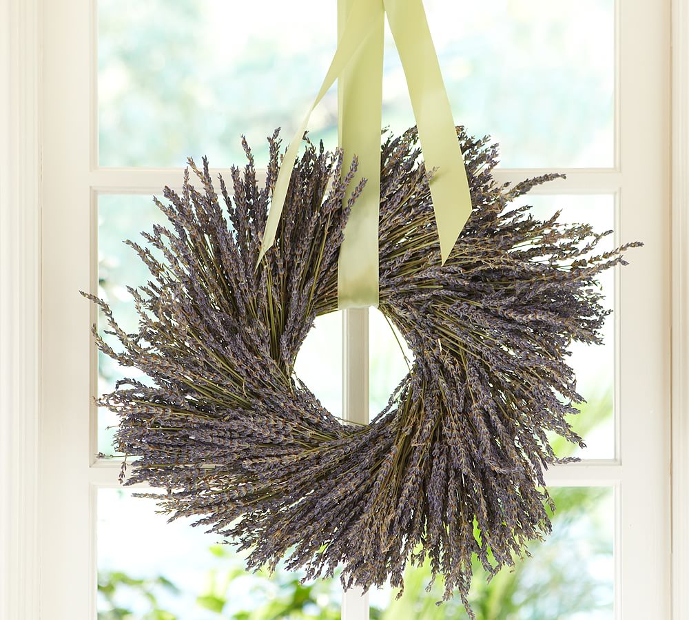 Dried Lavender Wreath