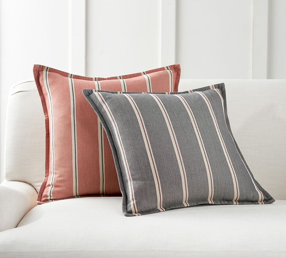 Malton Yarn-Dyed Striped Pillow Cover