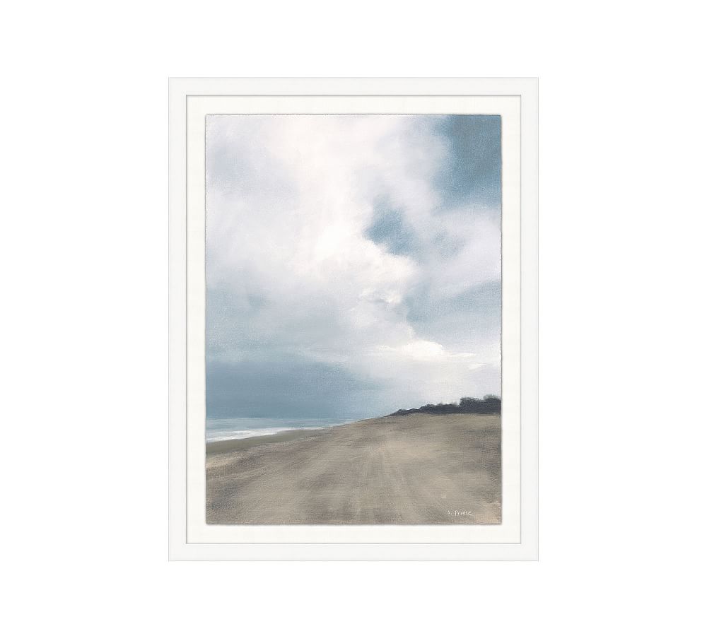 Shore Walk Framed Print