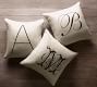 Personalized Alphabet Linen Pillow Cover