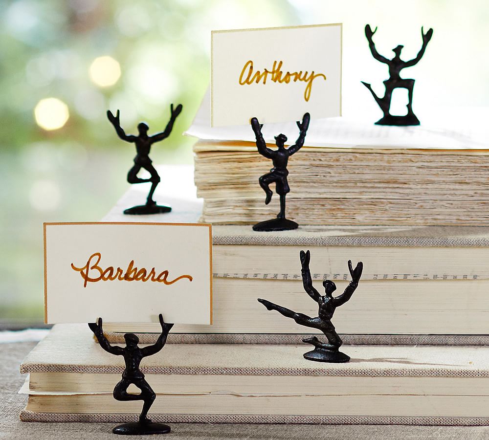 Ten Lords a Leaping Place Card Holders, Set of 10