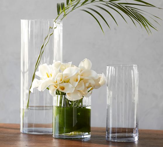 Fluted Glass Vases Pottery Barn