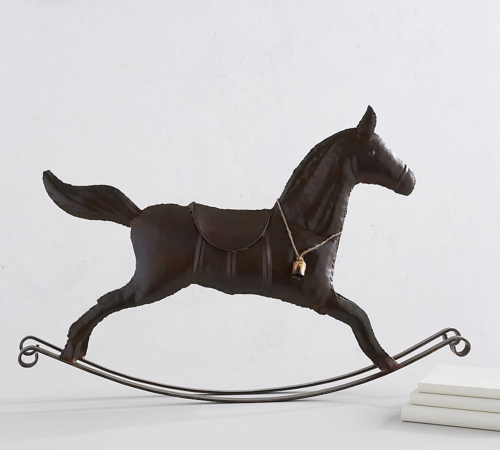 Bronze Rocking Horse