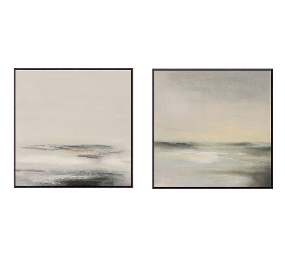 Coastal Sands Framed Canvas