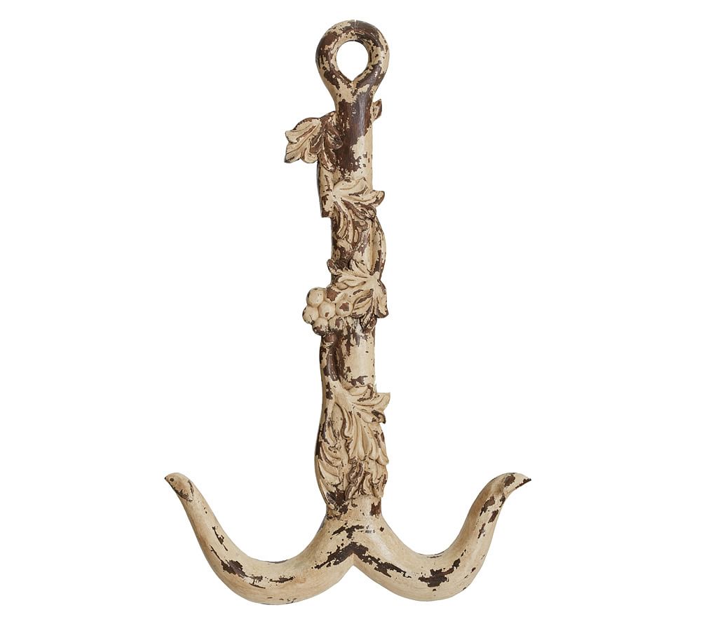 Carved Wood Anchor