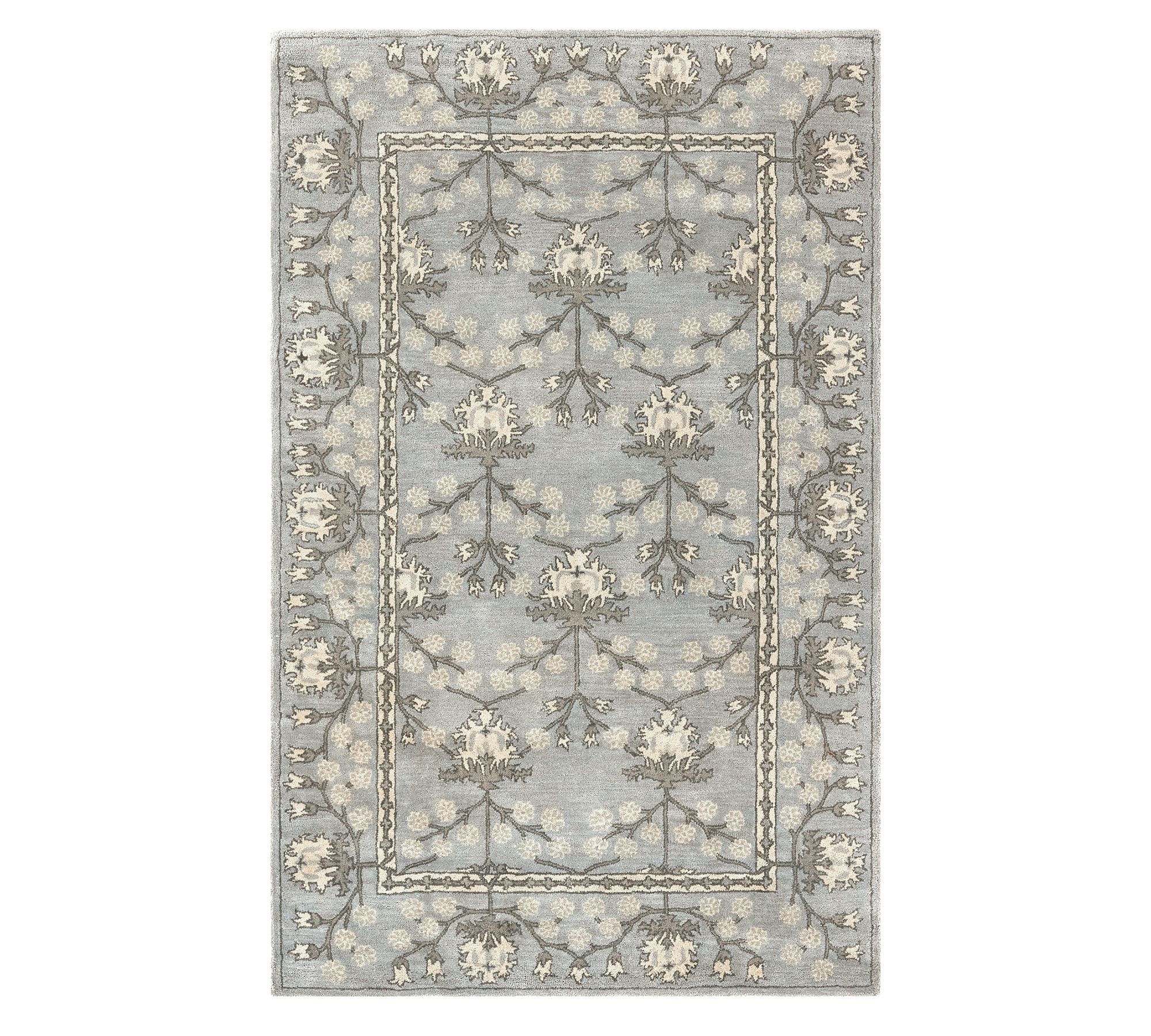 Kennedy Persian-Style Hand-Tufted Wool Rug
