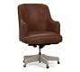 Reeves Leather Swivel Desk Chair