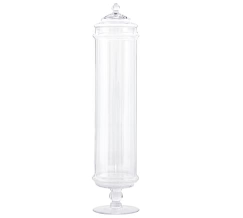 Extra-Large Apothecary Jar, 6"D, 27"H