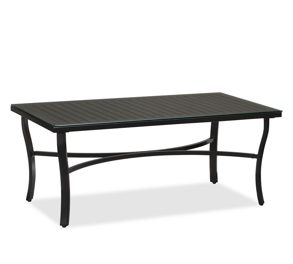 Riviera Coffee Table with Glass Top