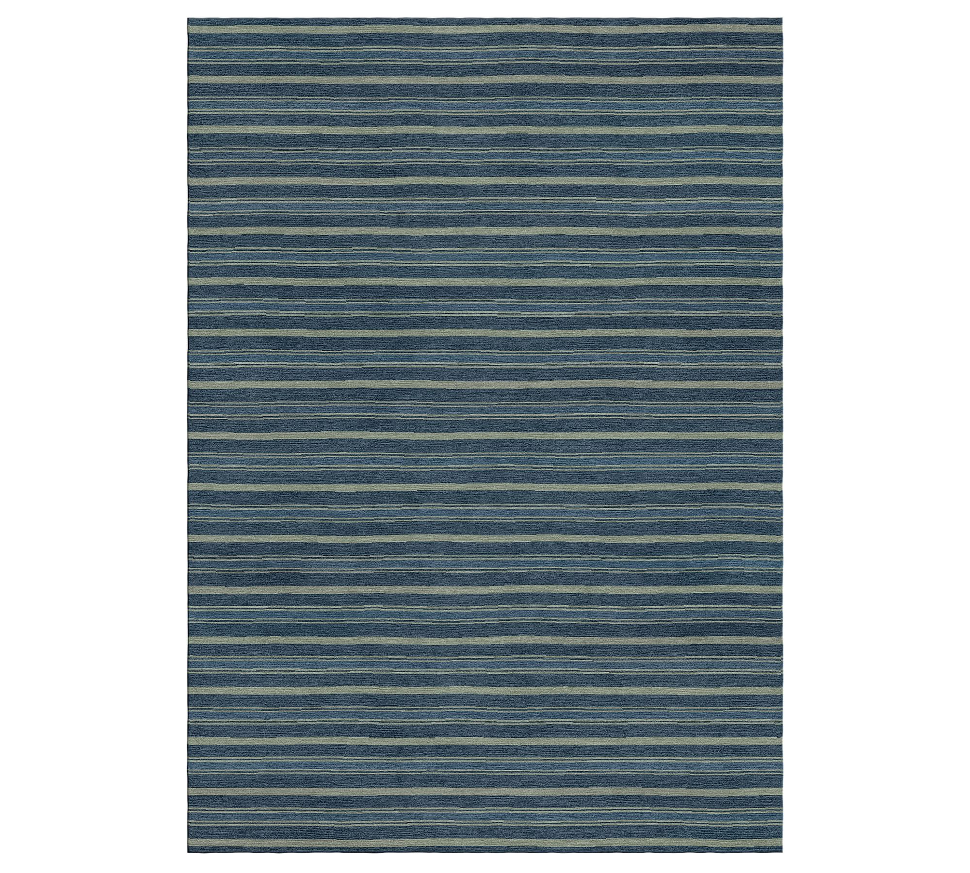 Oda Striped Dhurrie Rug