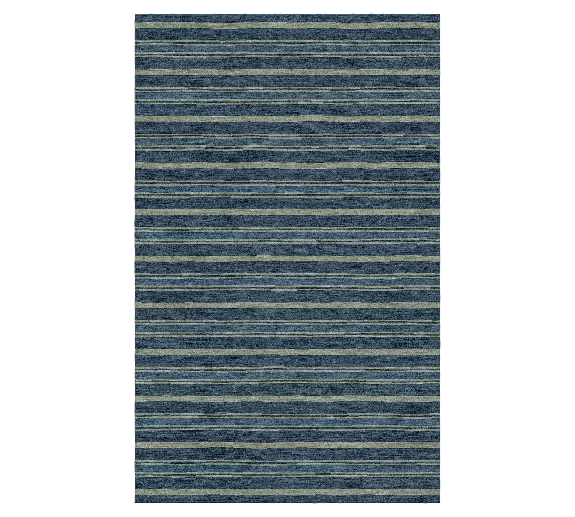 Oda Striped Dhurrie Rug