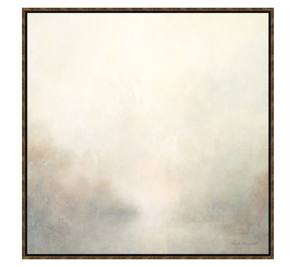 Warm Landscape Framed Canvas, 36 x 36