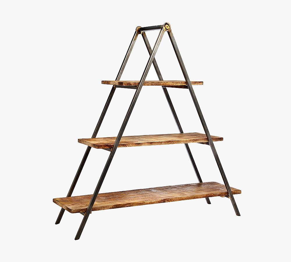 Modern Rustic Tiered Stand