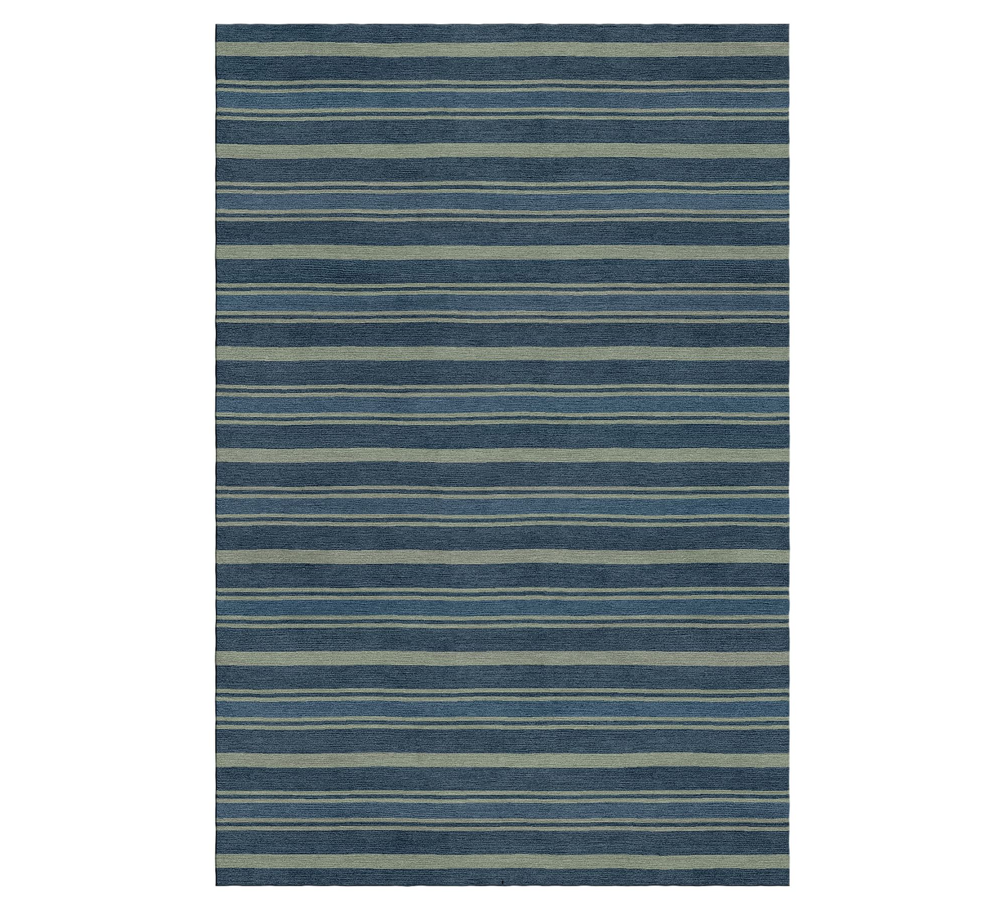 Oda Striped Dhurrie Rug