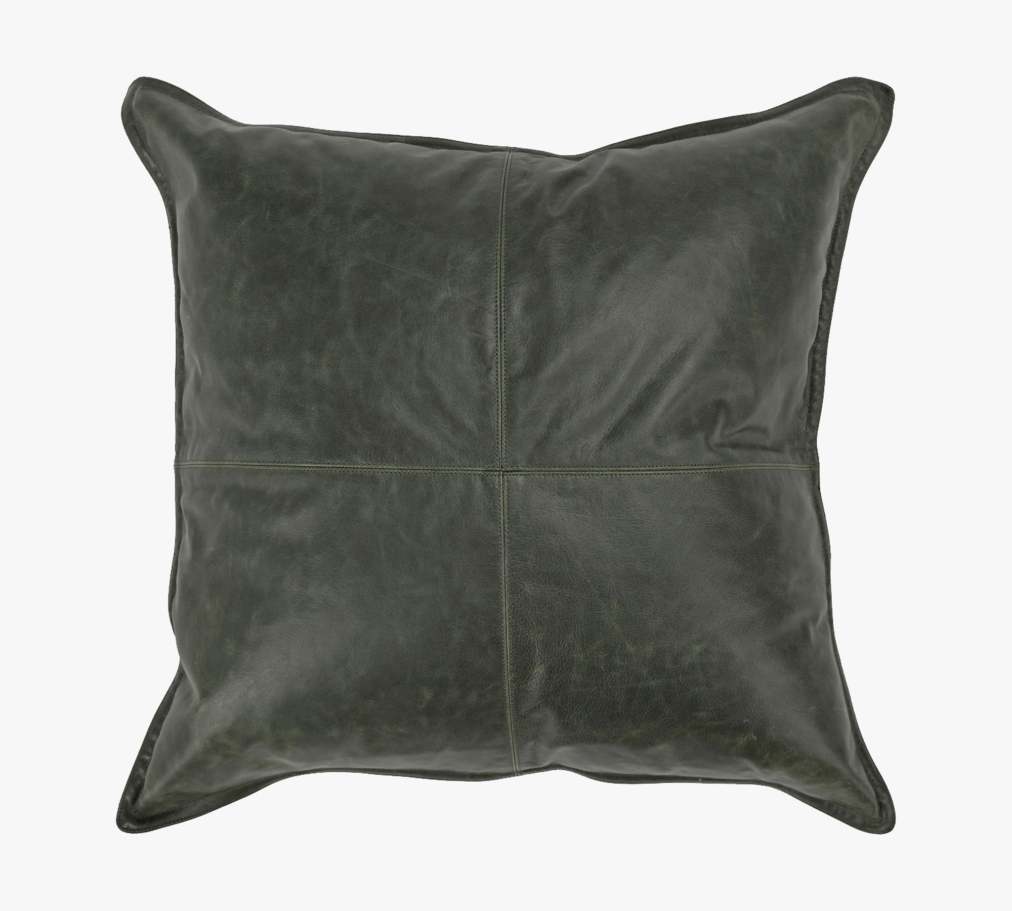 Gaona Leather Pillow Cover