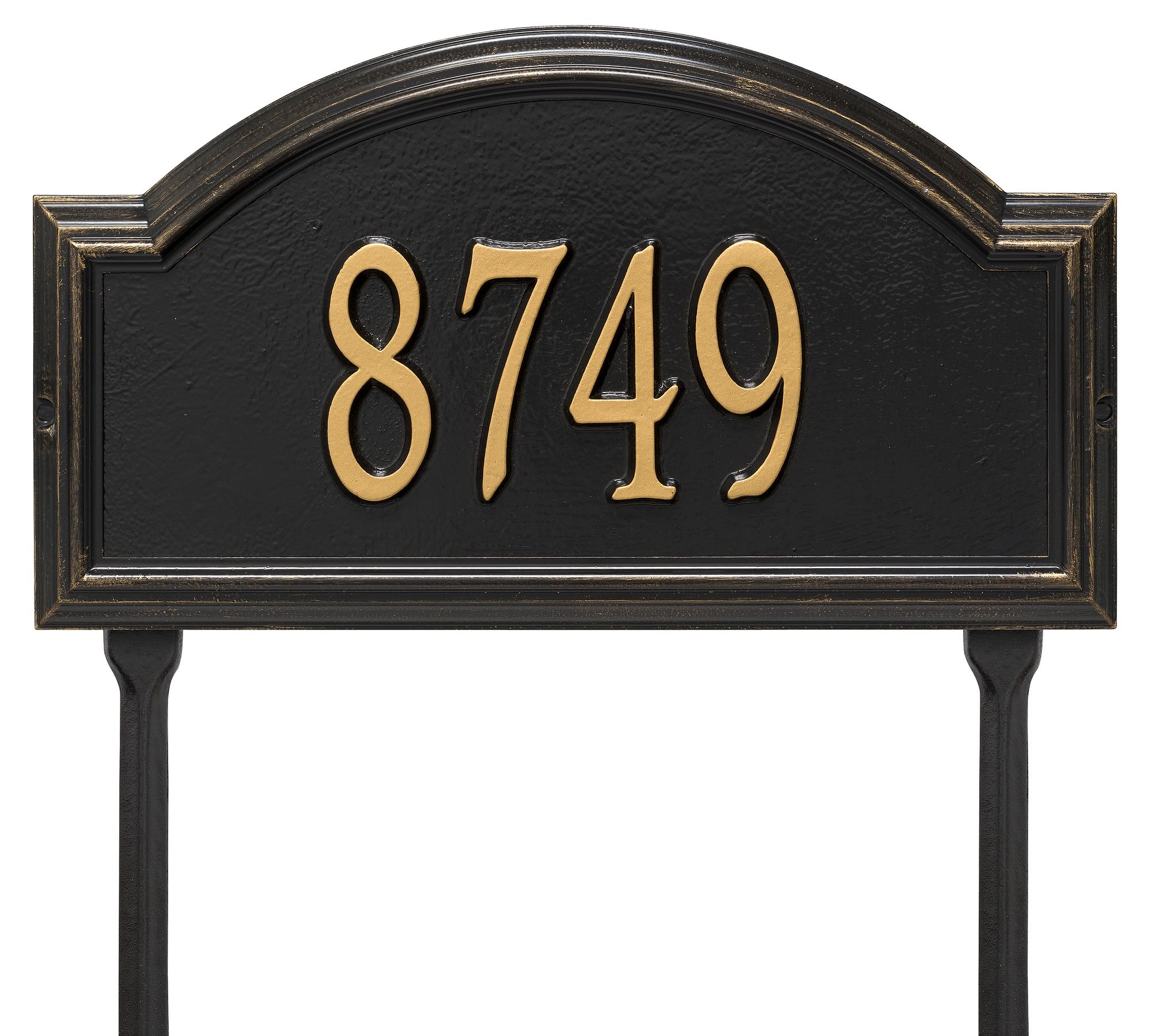 Providence Arch Lawn Address Plaques