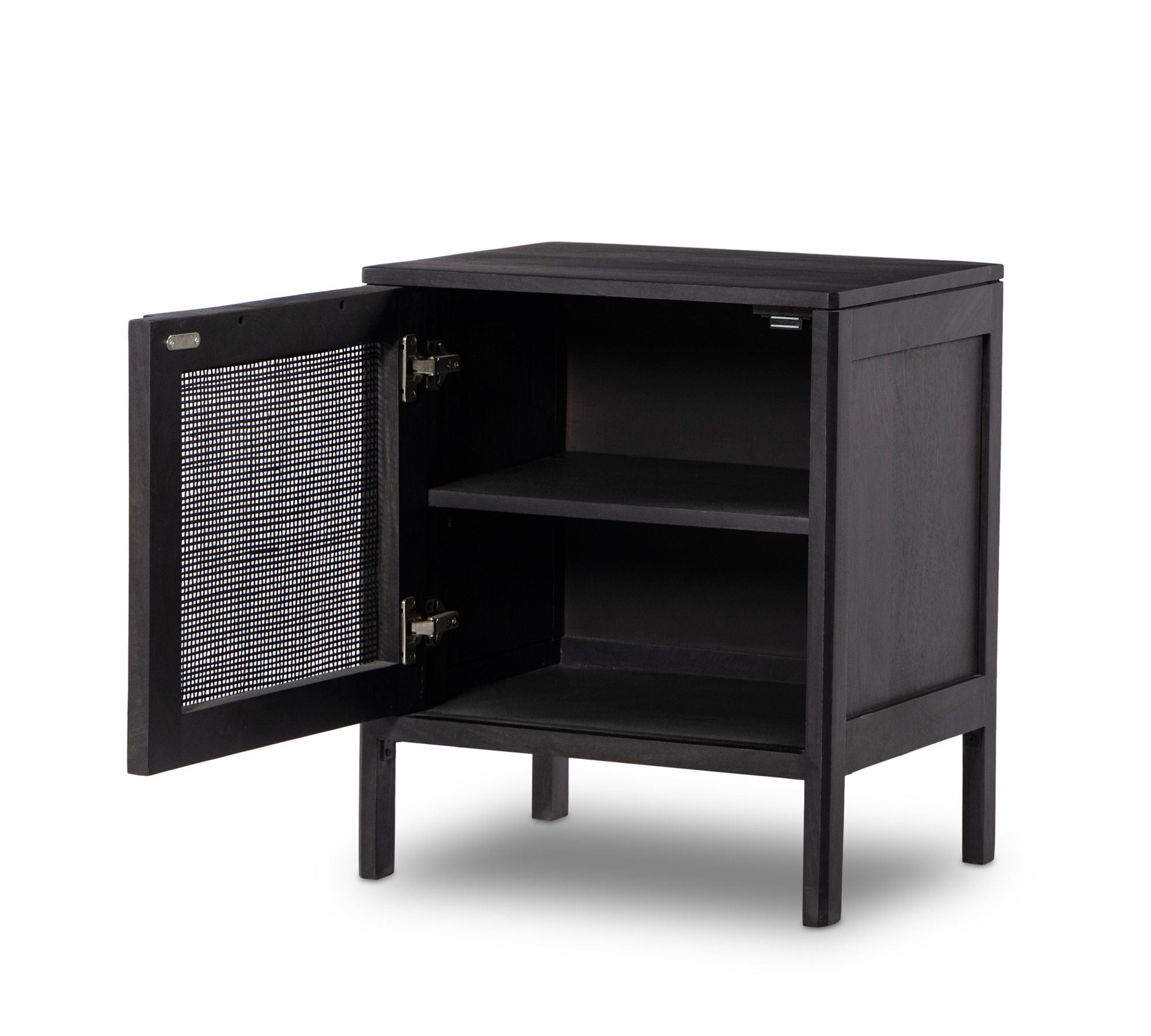 Dolores Cane Cabinet Nightstand (20")