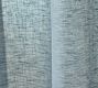 Belgian Flax Linen Rod Pocket Sheer Curtain