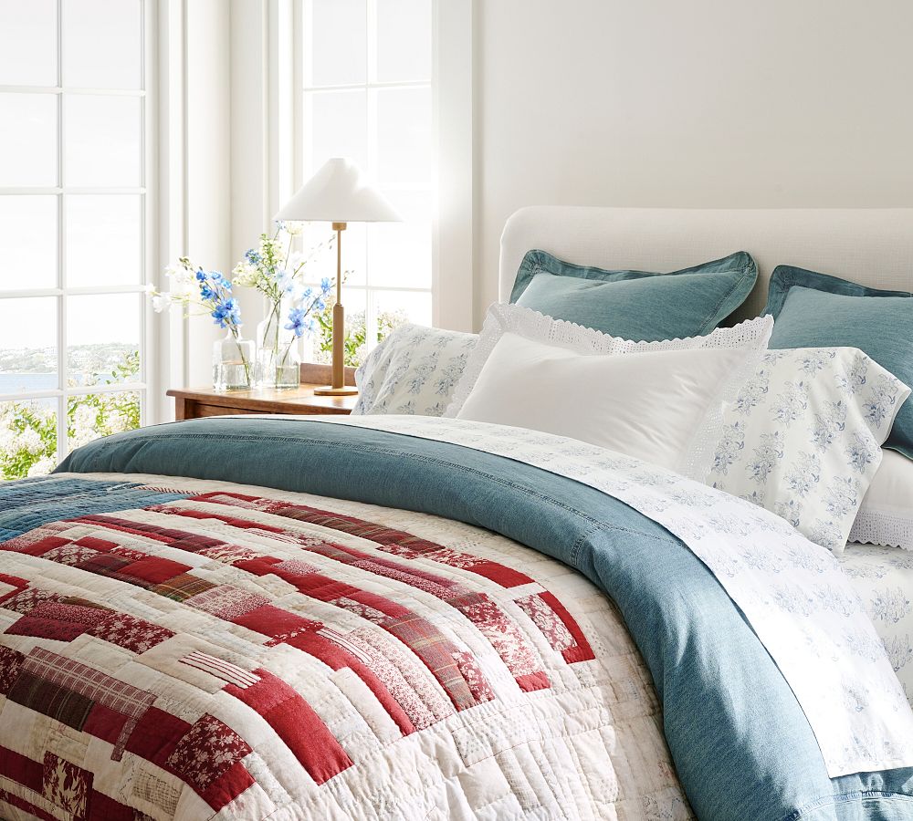 Bette Handcrafted Reversible Quilt & Shams