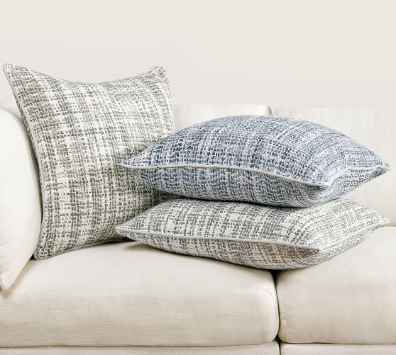 Textured Solid Slub Pillow