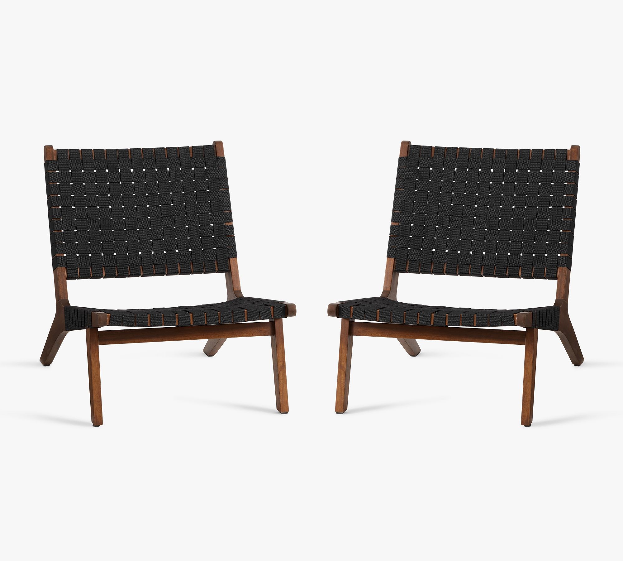 Abbott Acacia Woven Outdoor Lounge Chair