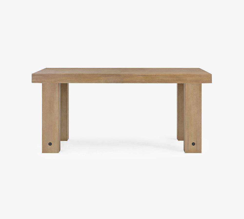 Benchwright Straight Leg Accessible Counter Height Table Pottery Barn