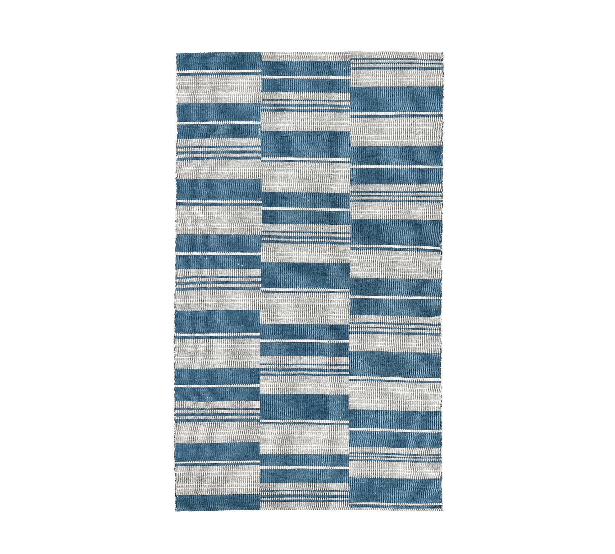 Daley Handwoven Striped Outdoor Performance Rug